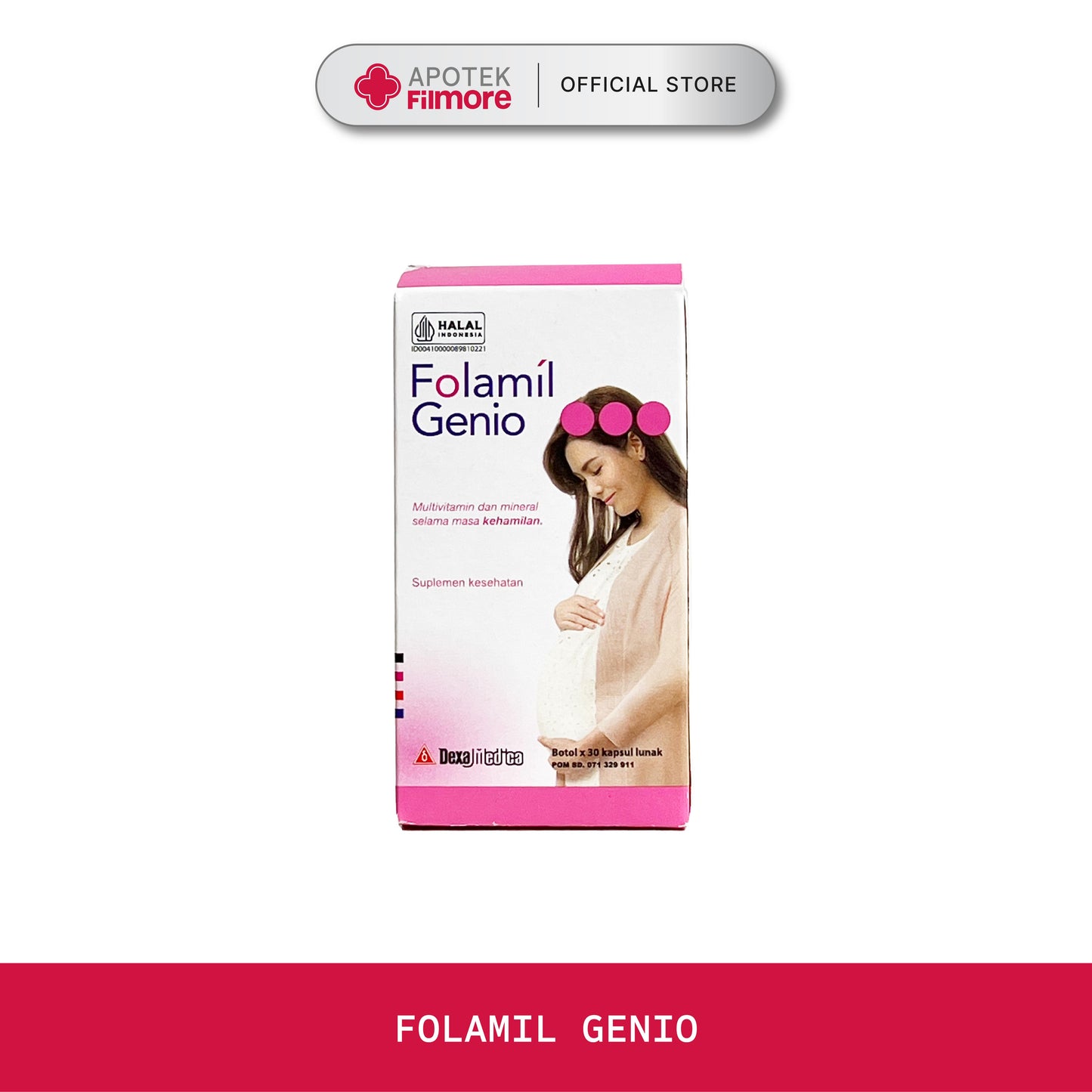Folamil Genio 30 Kapsul/Botol (per Botol)