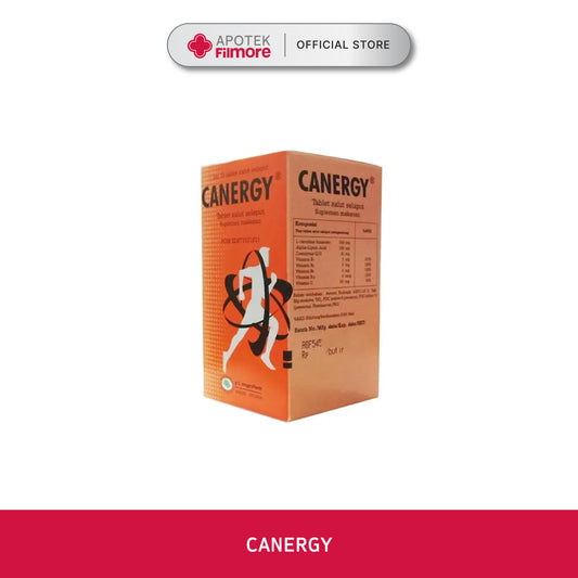 Canergy 15 Tablet/Botol (per Botol)