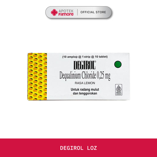 Degirol Loz Hisap 0.25 mg 10 Tablet/Strip (per Strip)