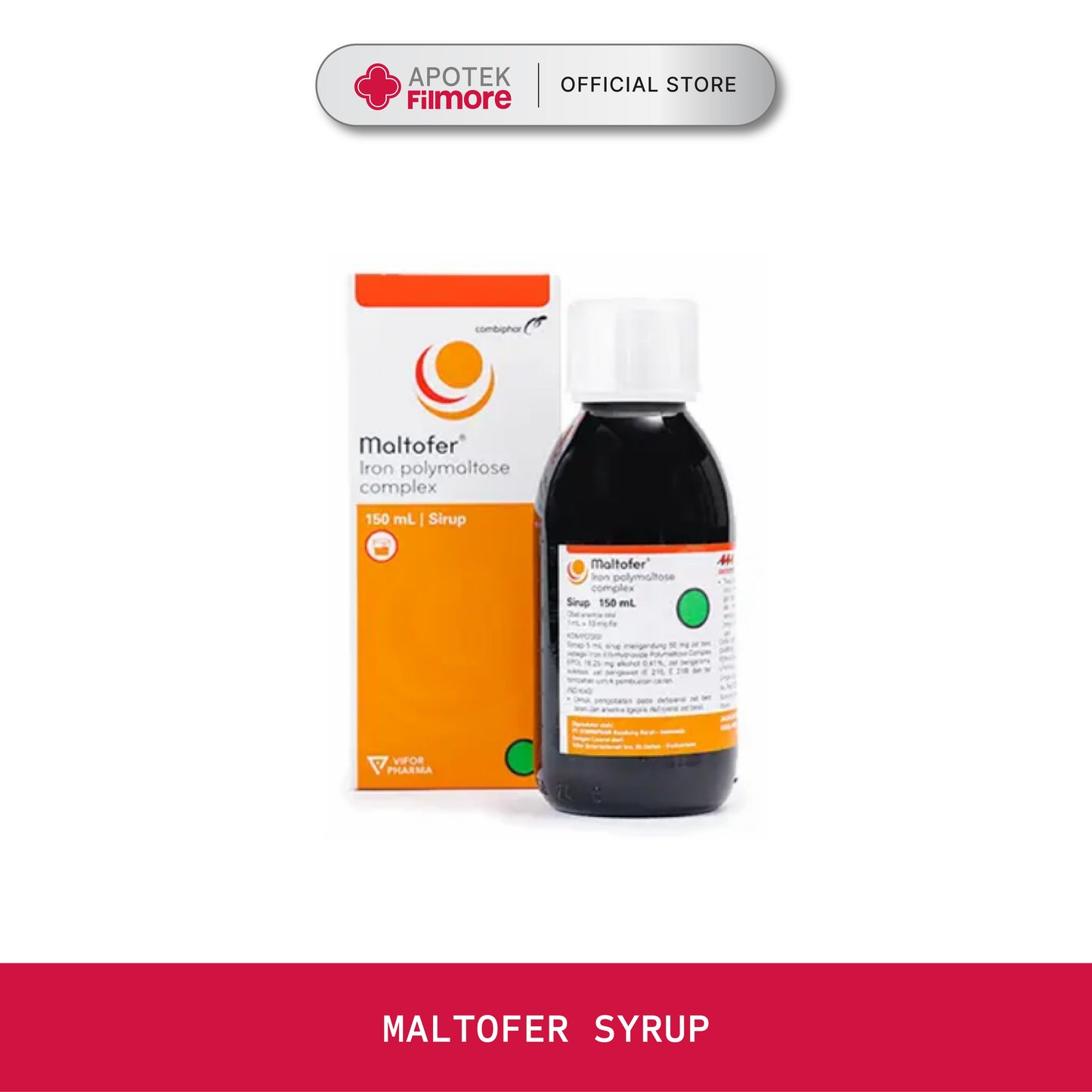 Maltofer Syrup 150 ml/Botol (per Botol)