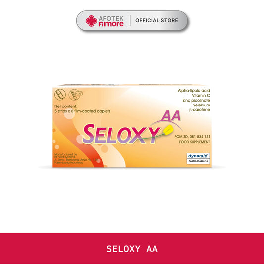 Seloxy AA 6 Kaplet/Strip (per Kaplet)